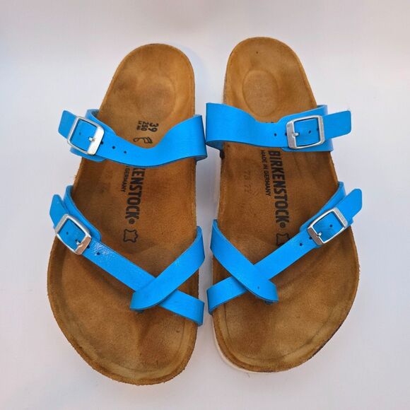 Birkenstock Shoes - Birkenstock Mayari Graceful Ocean Sandals Womens Size 39